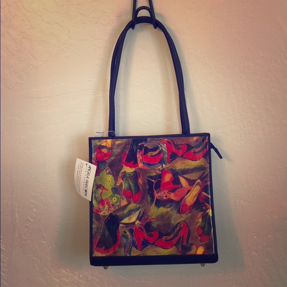 Angela Frascone high heel bag
